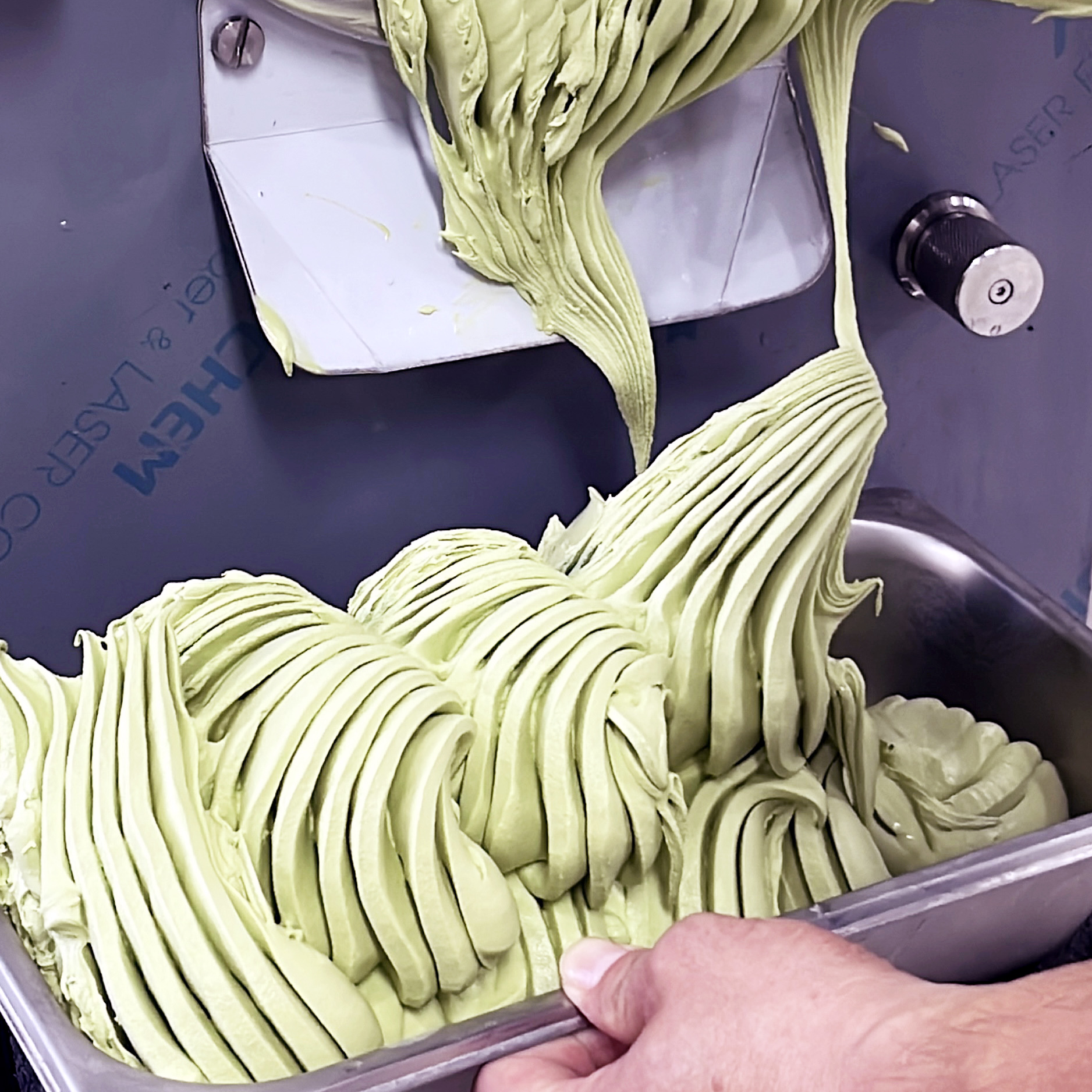 gelato made by mehen machines